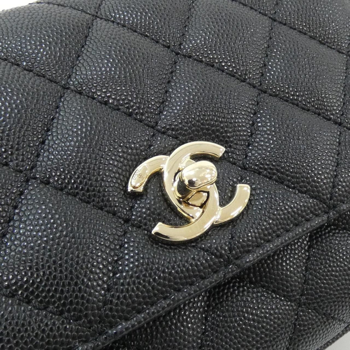 Chanel Coco Handle Grained Calfskin 2way Bag