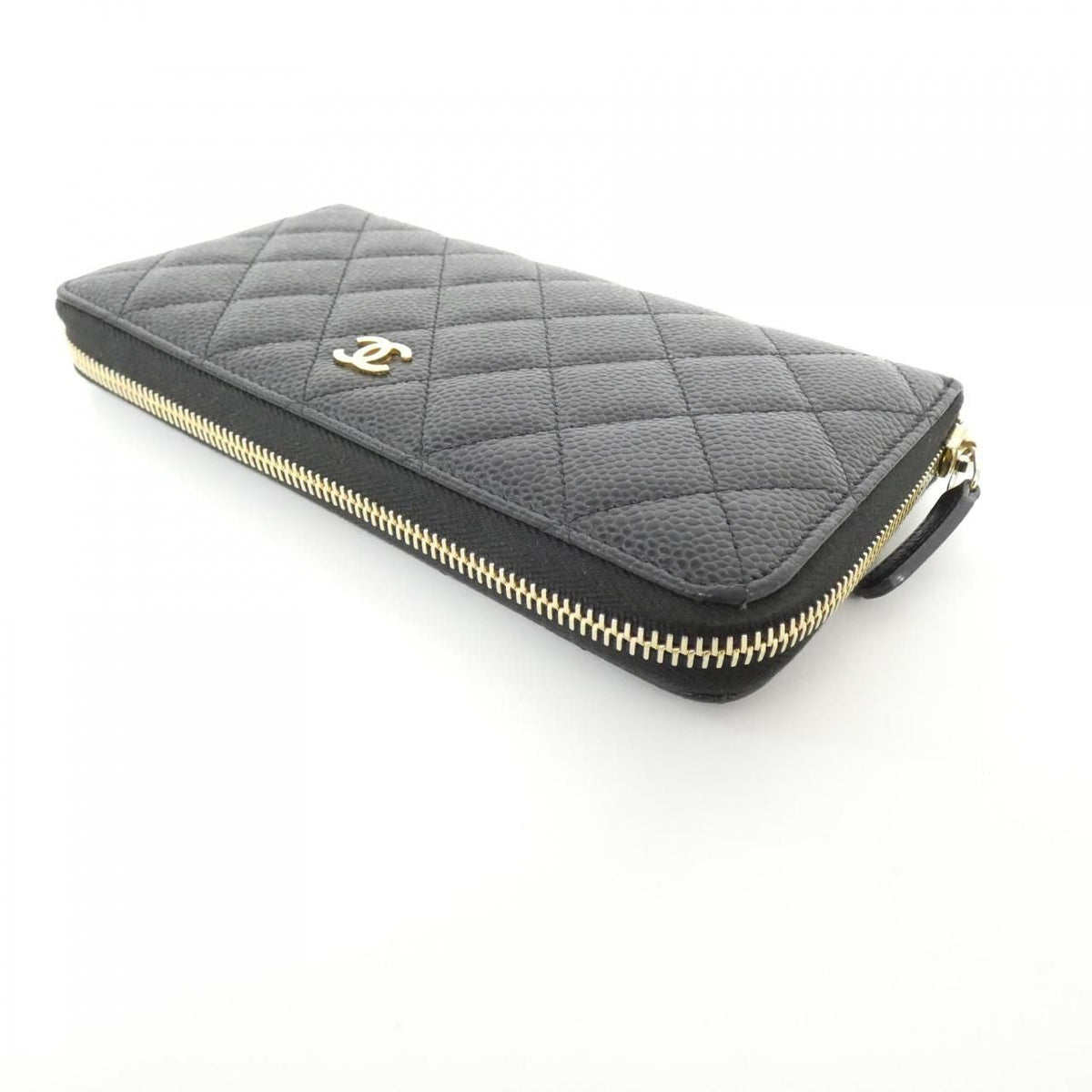 Chanel Timeless Classic Caviar Skin Long Wallet