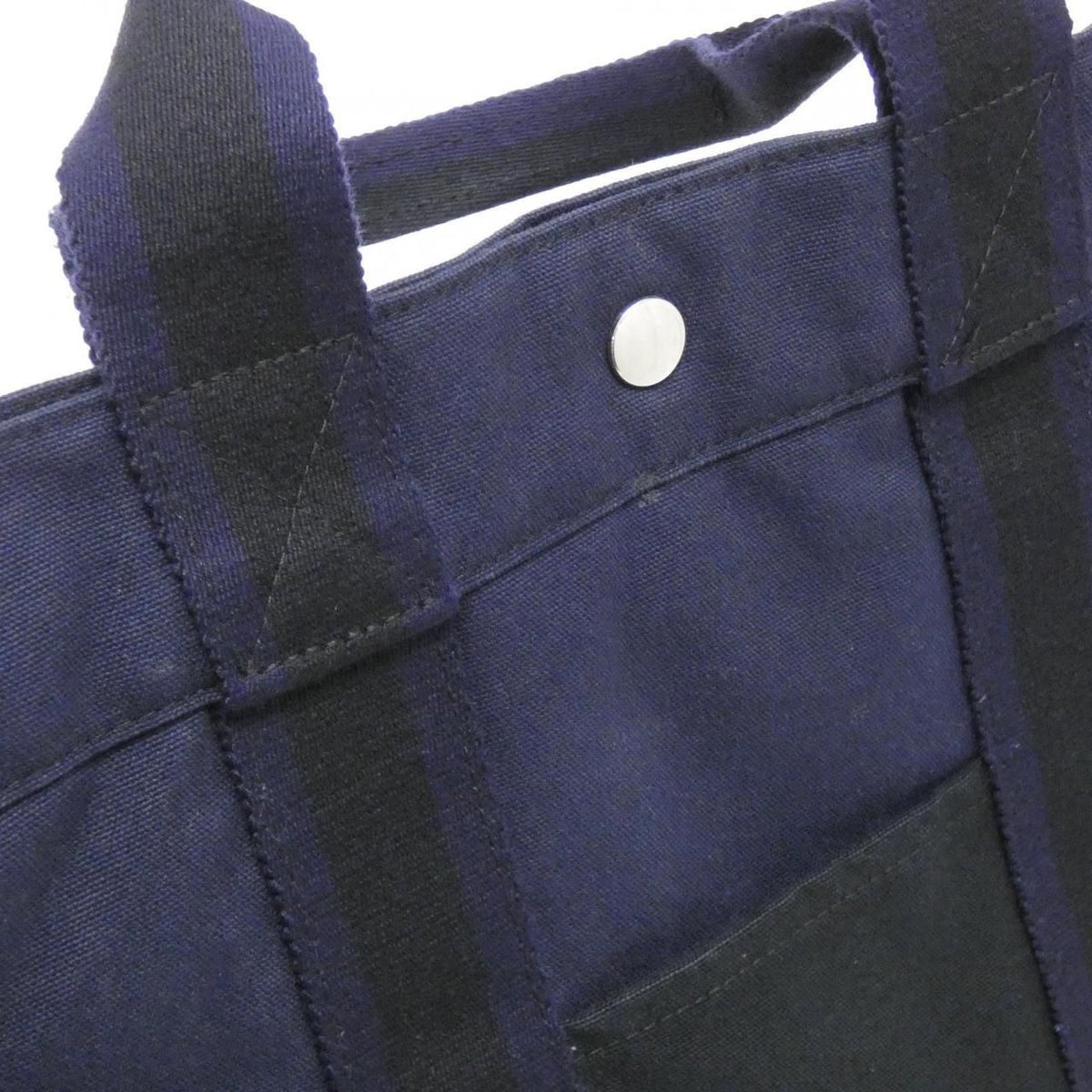 Hermes Sac Fourre Tout MM Canvas Tote Bag