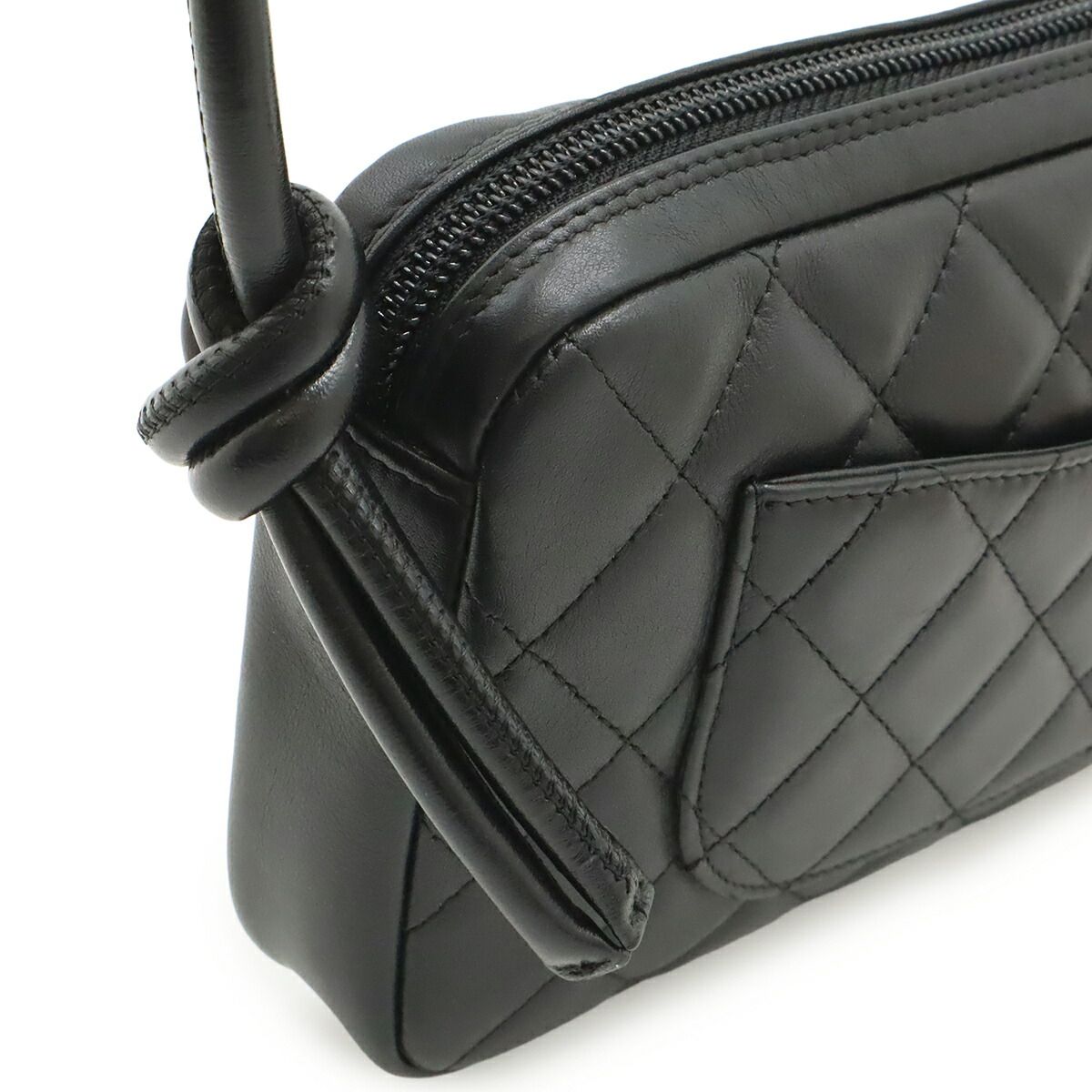 Chanel Cambon Line Leather Shoulder Bag