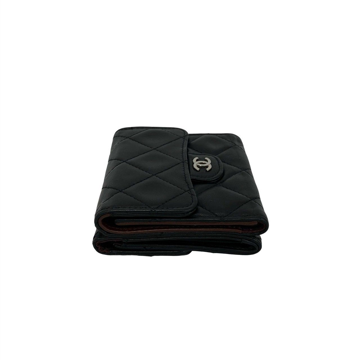 Chanel Matelasse Lambskin Trifold Wallet