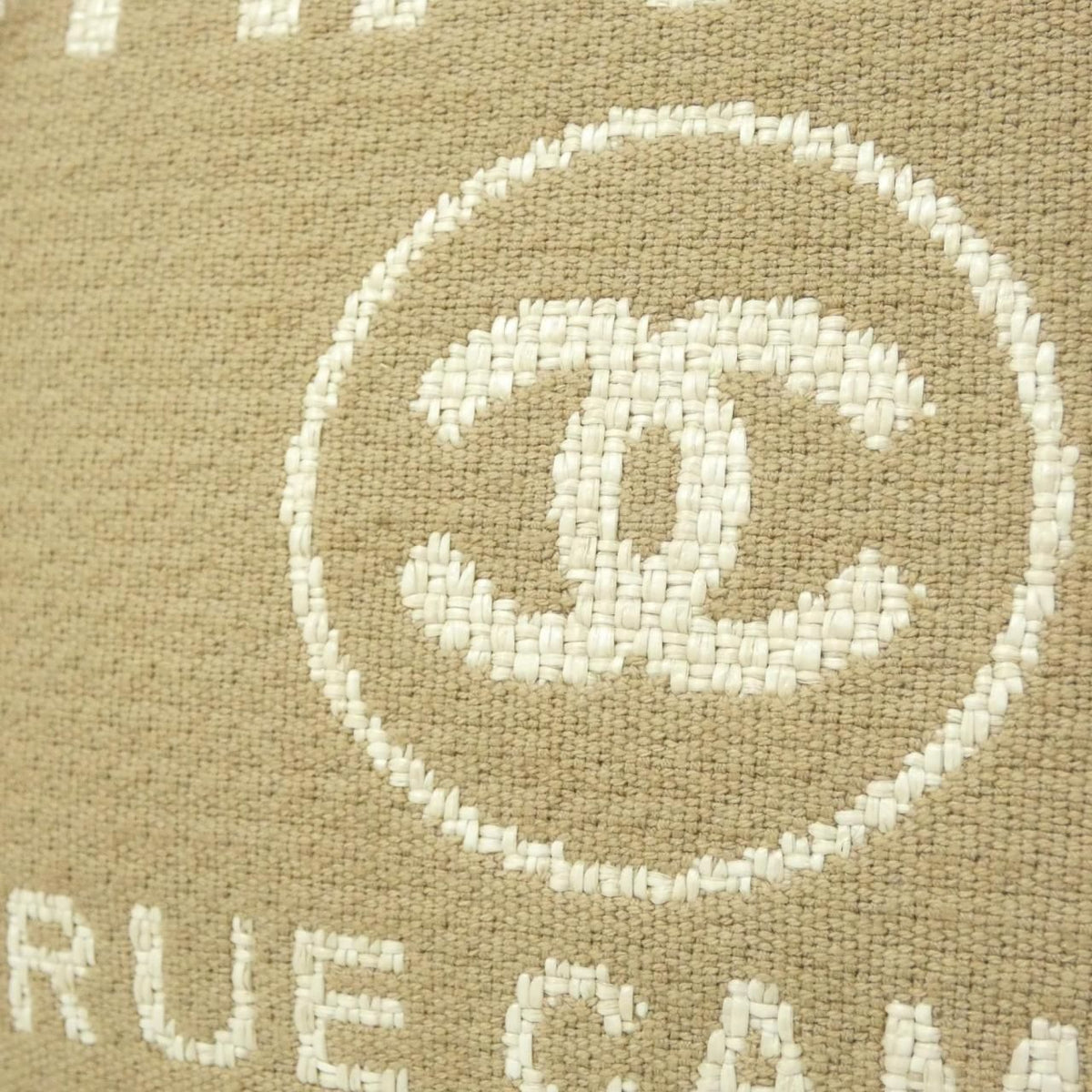 Chanel Deauville Mixed Fiber Tote Bag