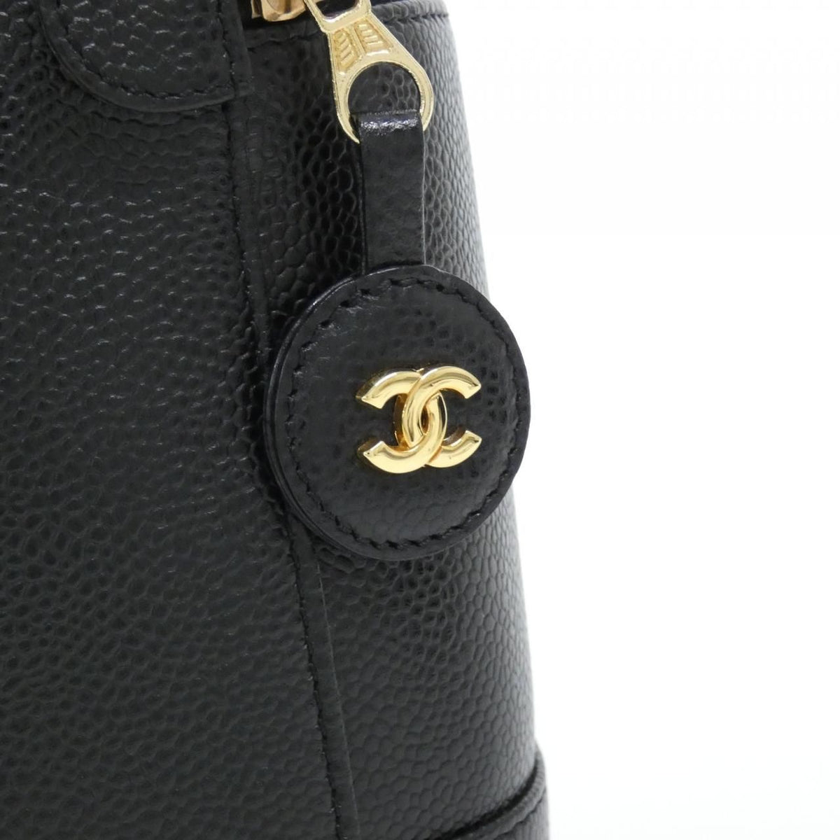 Chanel Grained Calfskin Handbag