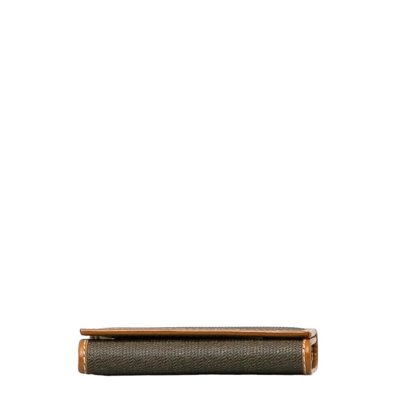 FENDI Pequin PVC Leather Key Case