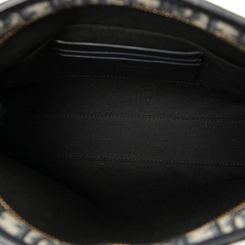 Dior 30 Montaigne Oblique Canvas Leather Clutch Bag