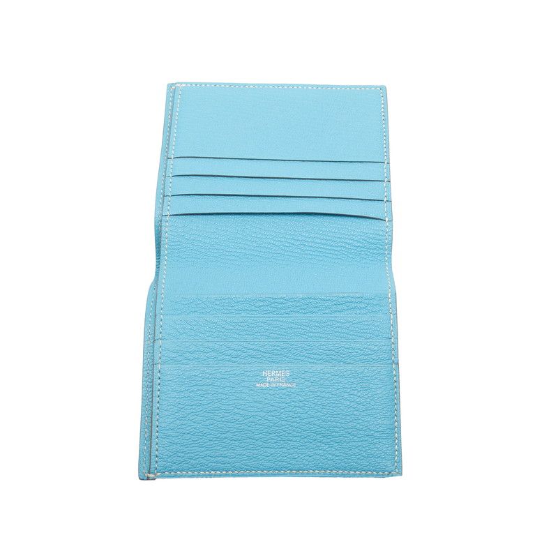 Herm�s Evelyne Chevre Mysore Bifold Wallet