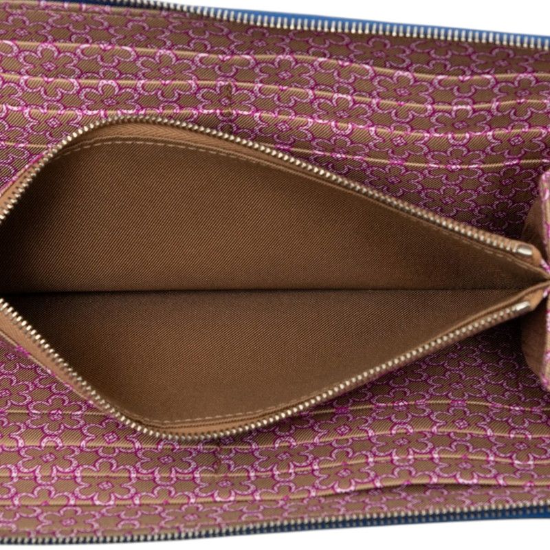 Hermes Azap Long SilkIn Leather Long Zipper Wallet