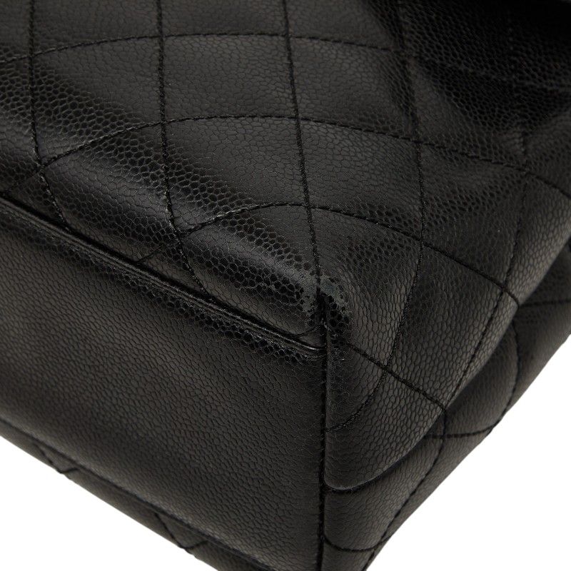 Chanel Coco Mark Matelasse Caviar Skin Handbag
