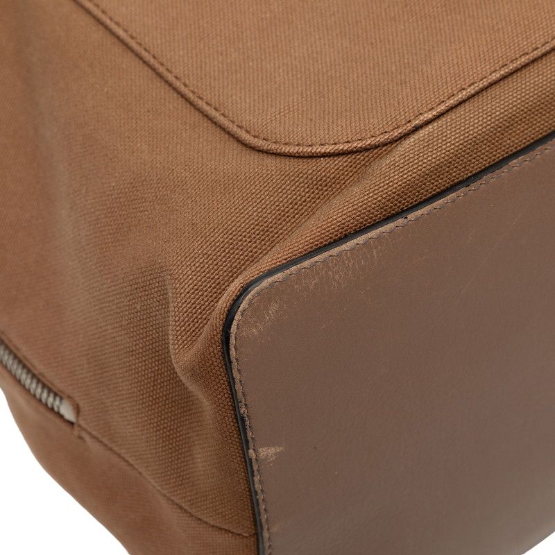 Loewe Goya Canvas Leather Backpack