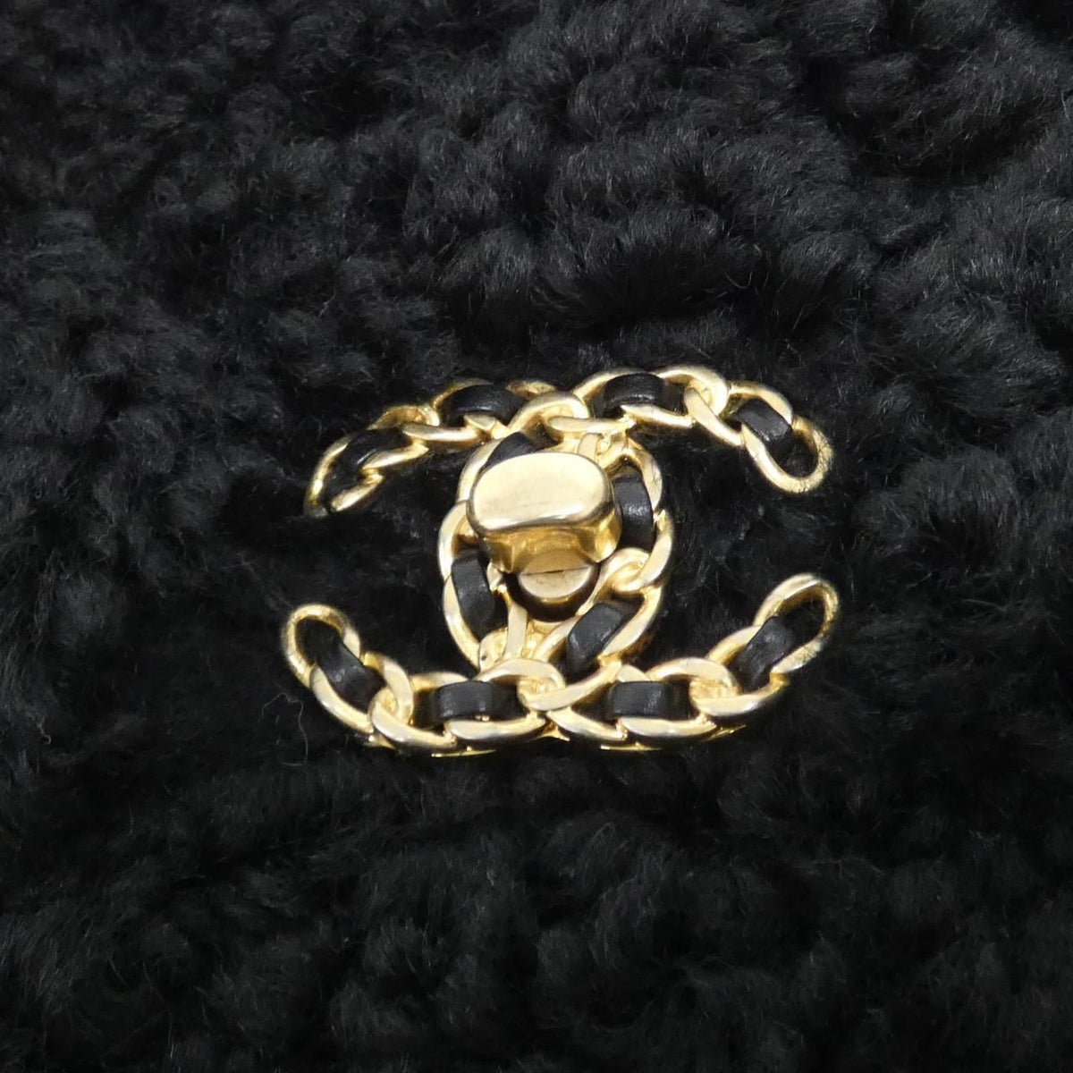 Chanel 19 Shearling Sheepskin Shoulder Bag