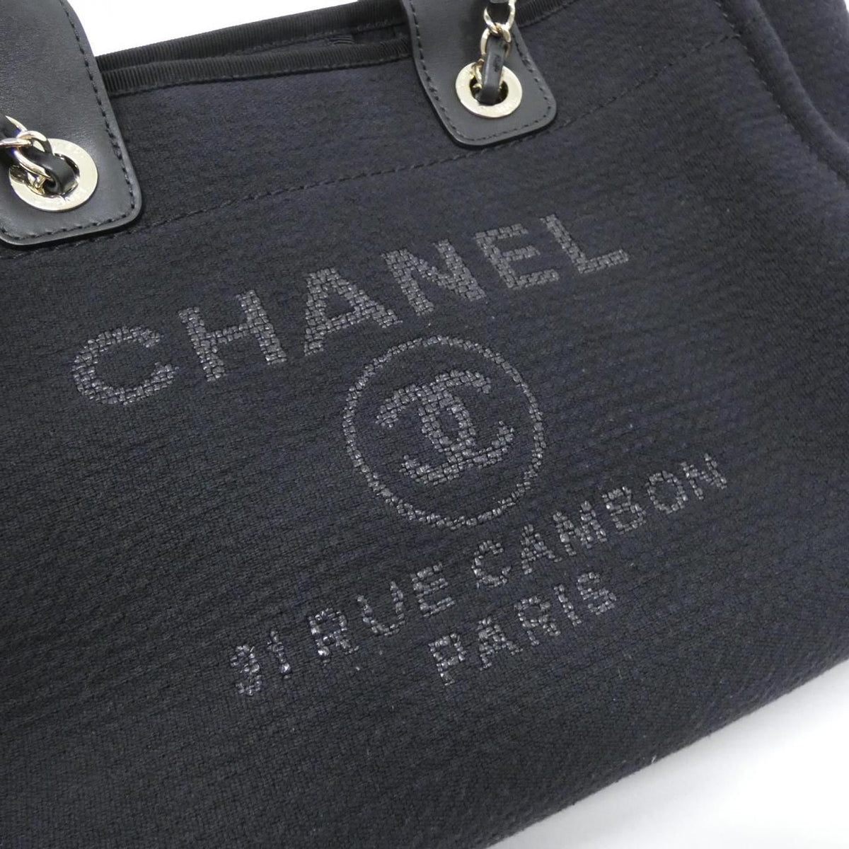 Chanel Deauville Mixed Fibers Tote Bag