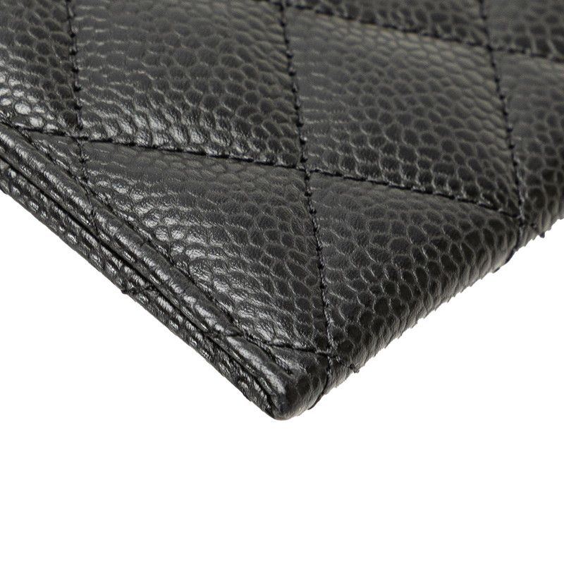 Chanel Classic Card Case Caviar Leather Card Case