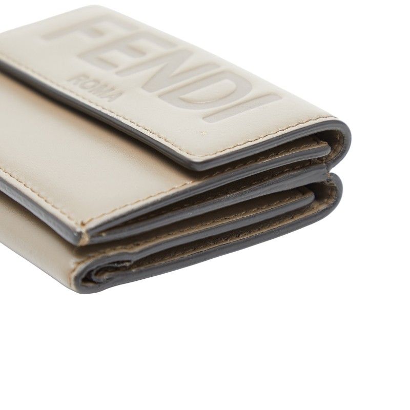 Fendi Leather Trifold Wallet