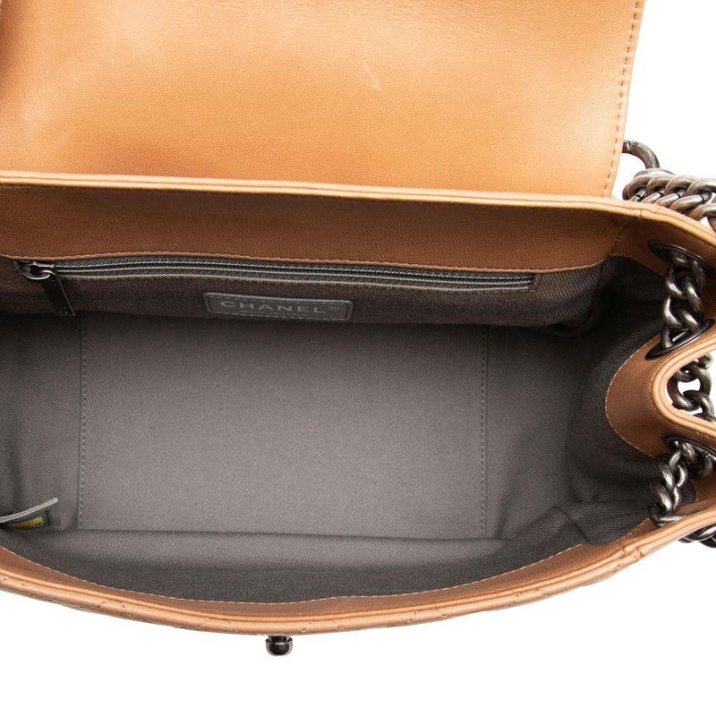 Chanel Boy Chanel Lambskin Shoulder Bag