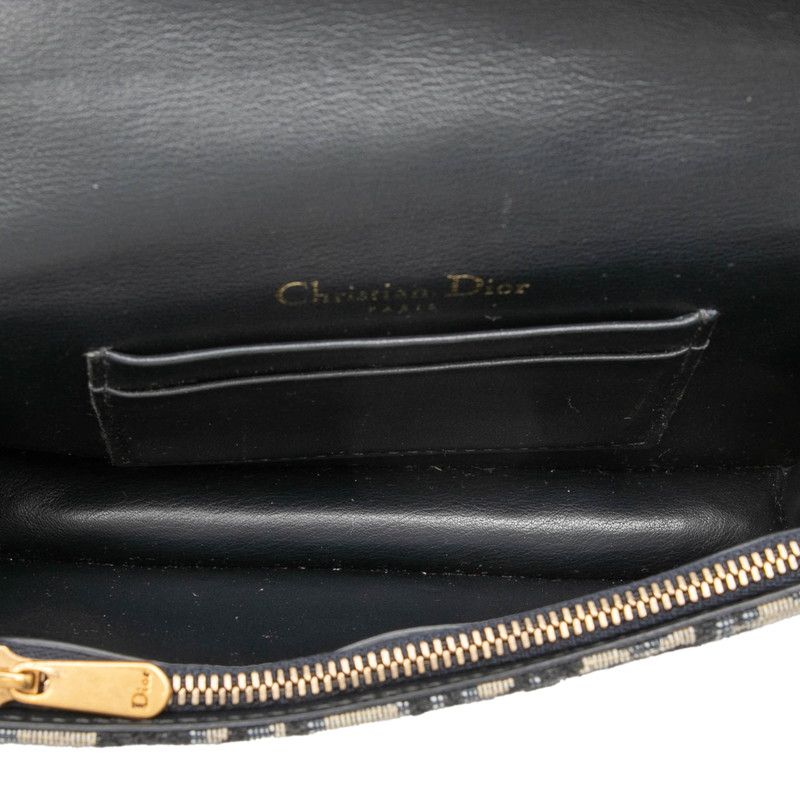 Dior Oblique Canvas Leather Waist Bag