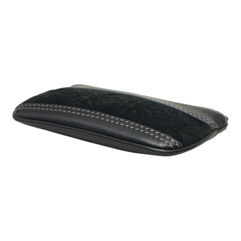Loewe Anagram Leather Suede Coin Case