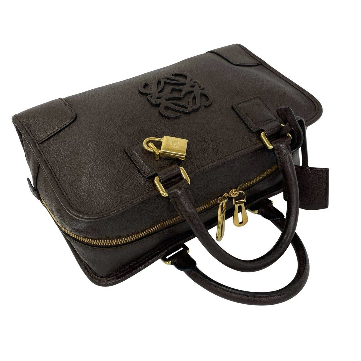 Loewe Amazona 28 Leather Handbag