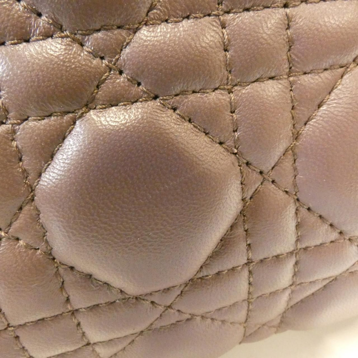 Christian Dior Lady Dior Leather Handbag