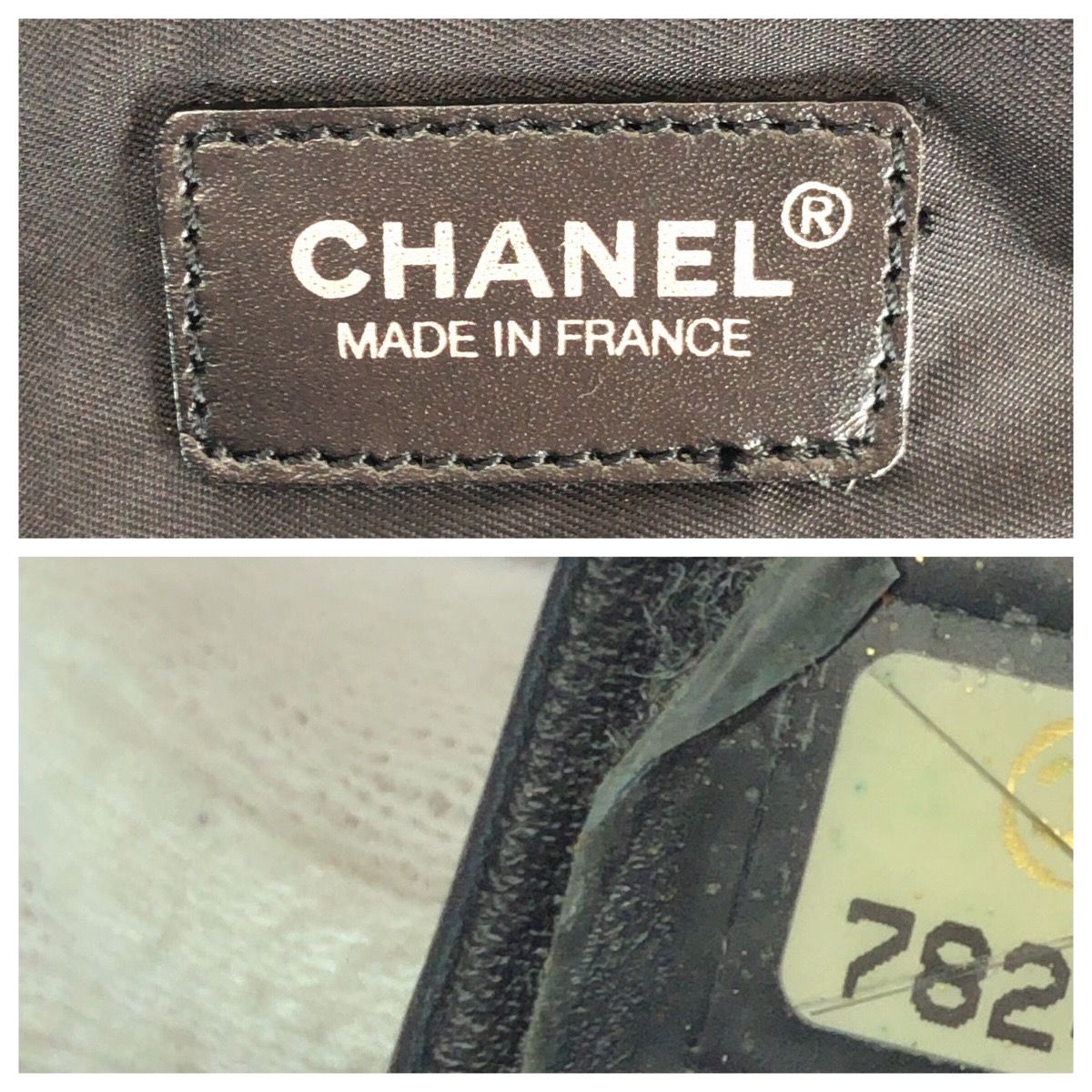 Chanel New Travel Line nylon leather tote bag