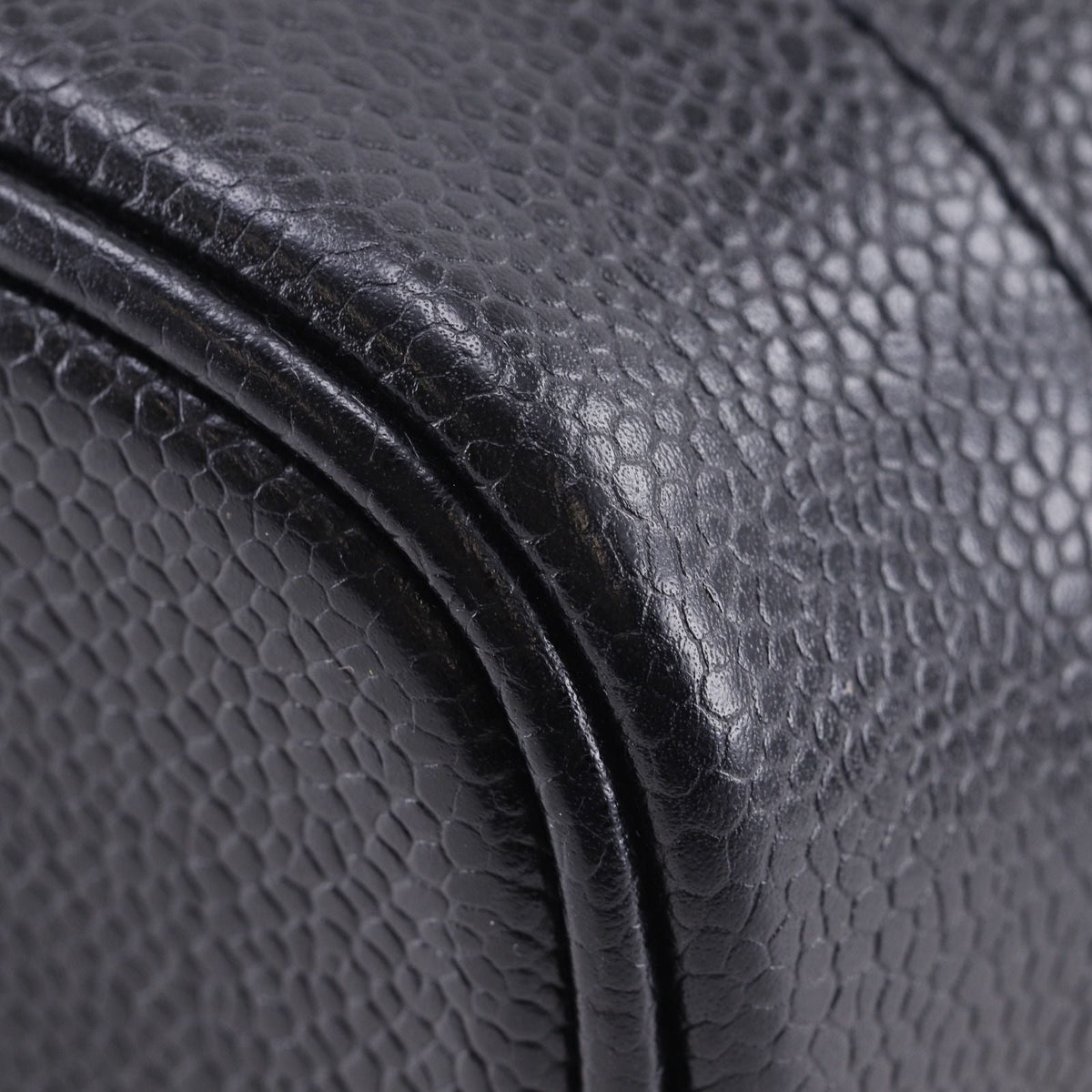 Chanel Coco Mark Leather Vanity Case