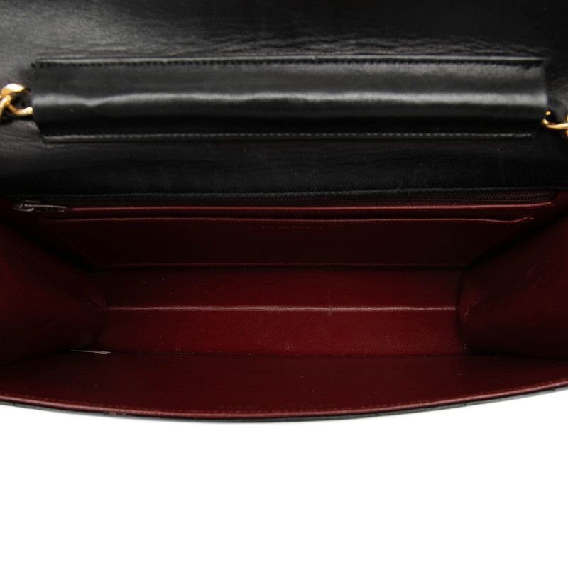 Chanel Coco Mark Lambskin Chain Flap Shoulder Bag