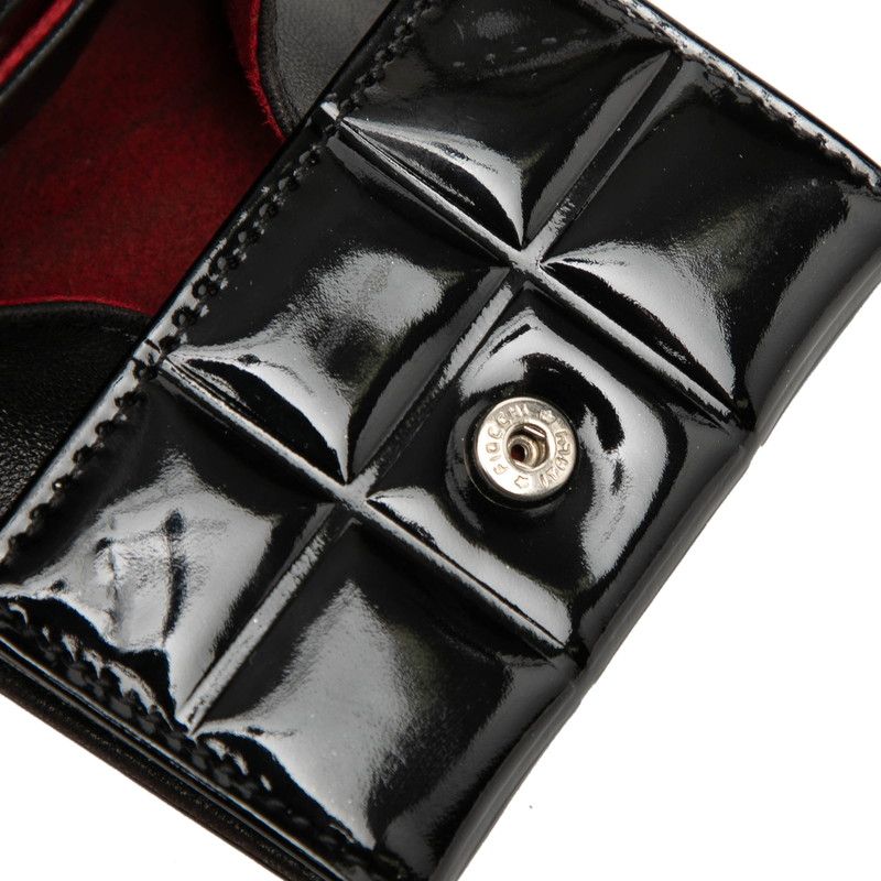 Chanel Choco Bar Patent Coin Case