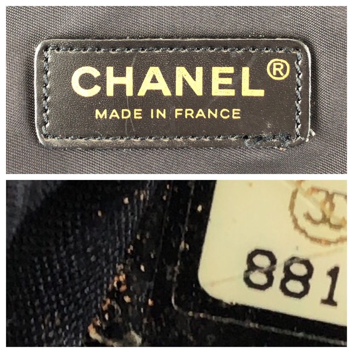 Chanel New Travel Line Nylon Leather Tote Bag