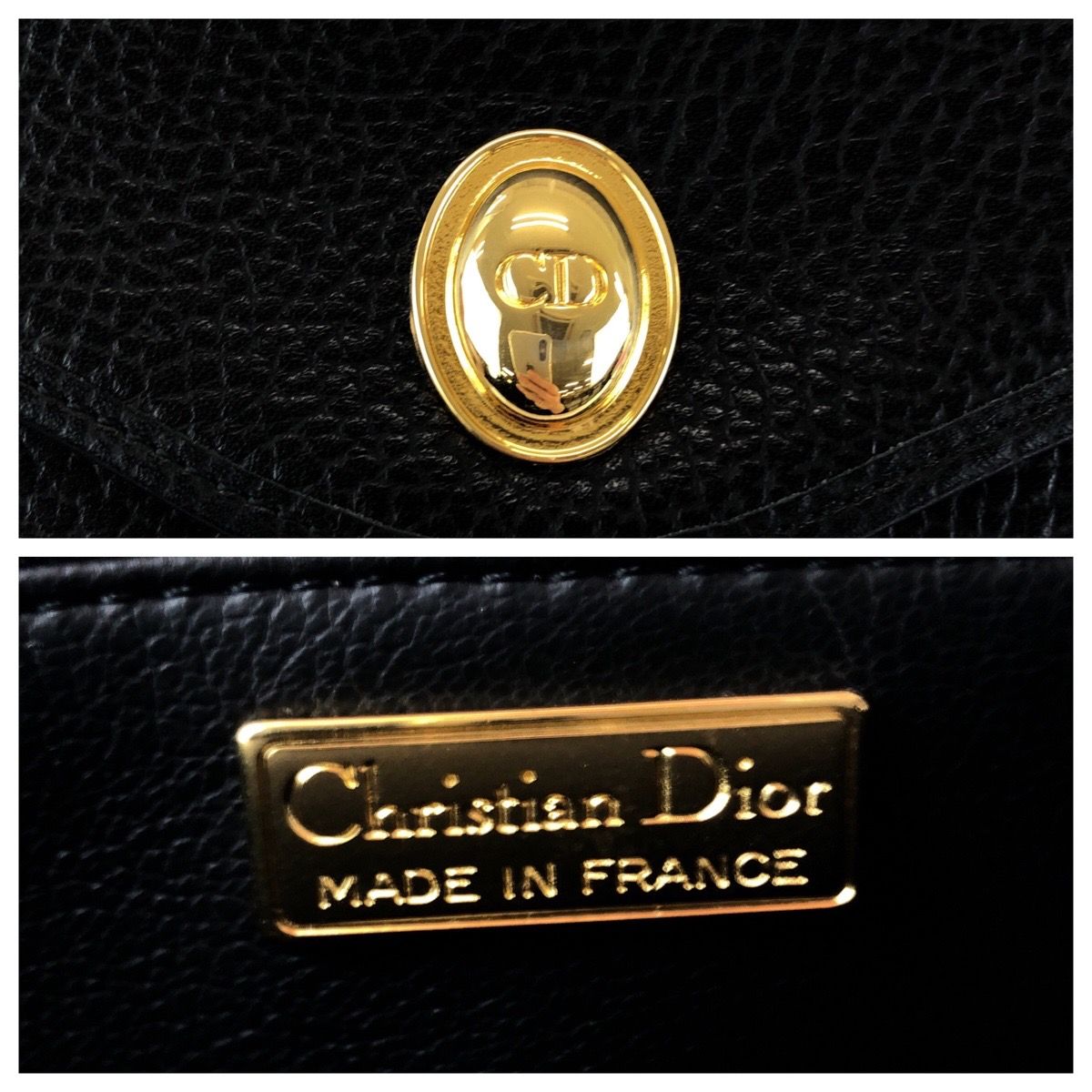 Christian Dior Leather Shoulder Bag