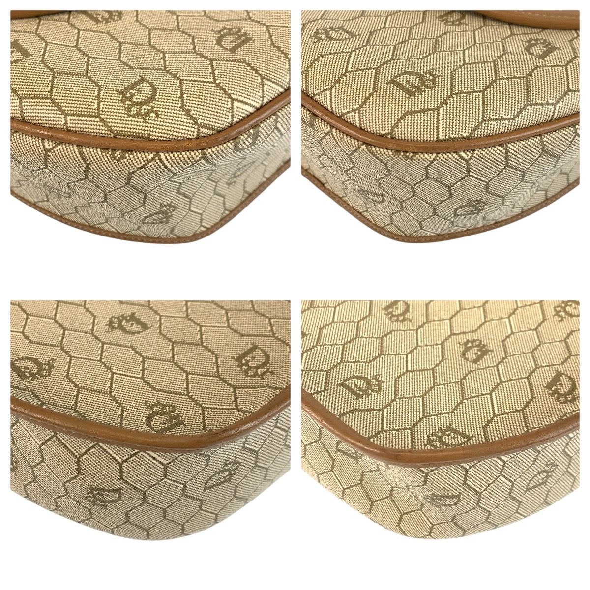 Christian Dior PVC Leather Shoulder Bag