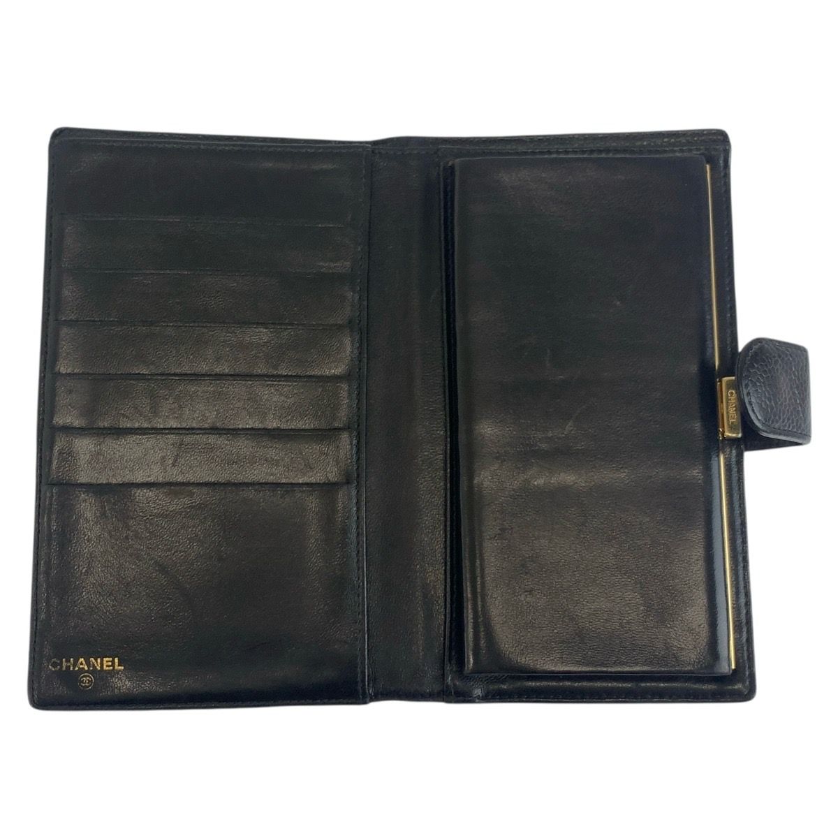 Chanel Leather Long Wallet