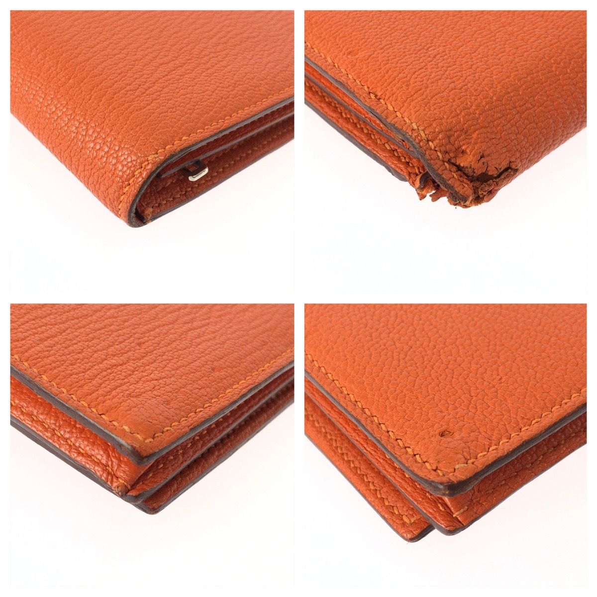 Hermes Bearn Soufflet Epsom long wallet