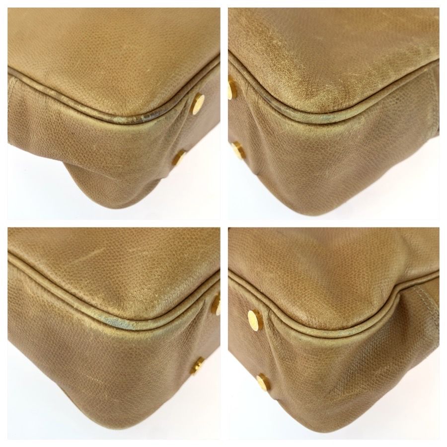 Loewe Anagram Leather Briefcase