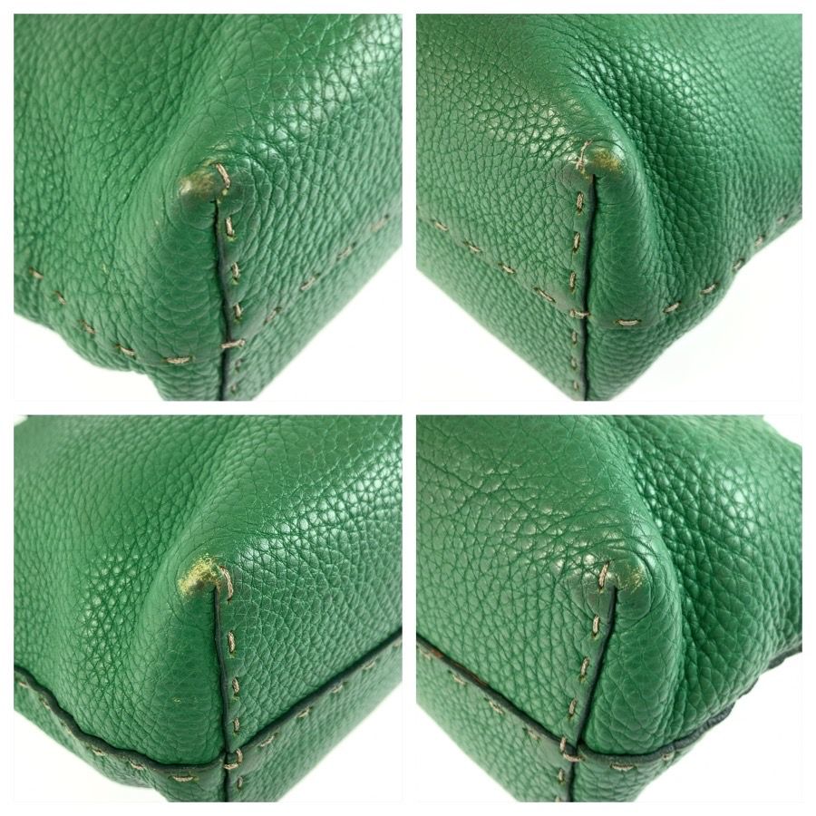 Fendi Selleria Leather Tote Bag