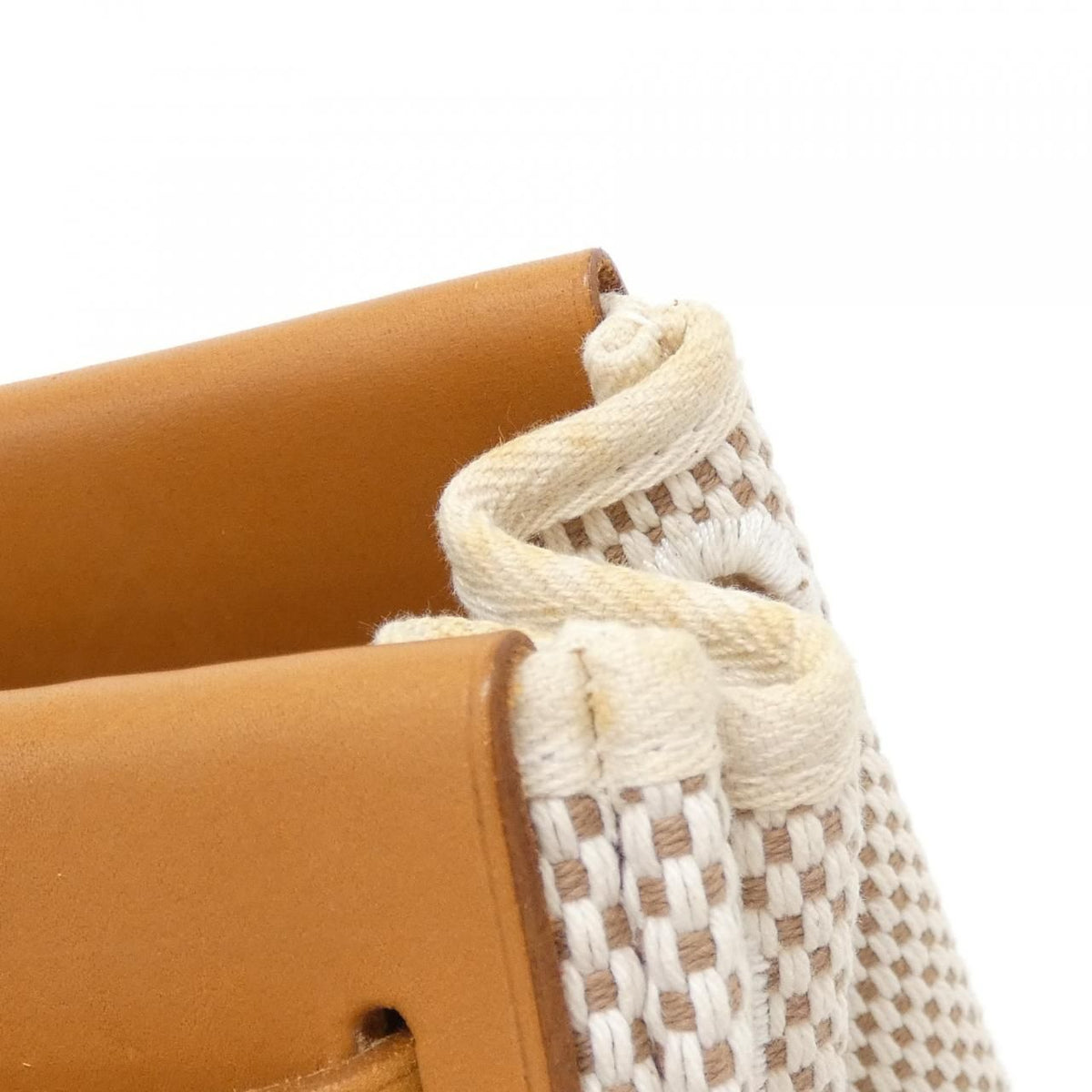 Hermes New Herbag Cabas Toile GM Bag