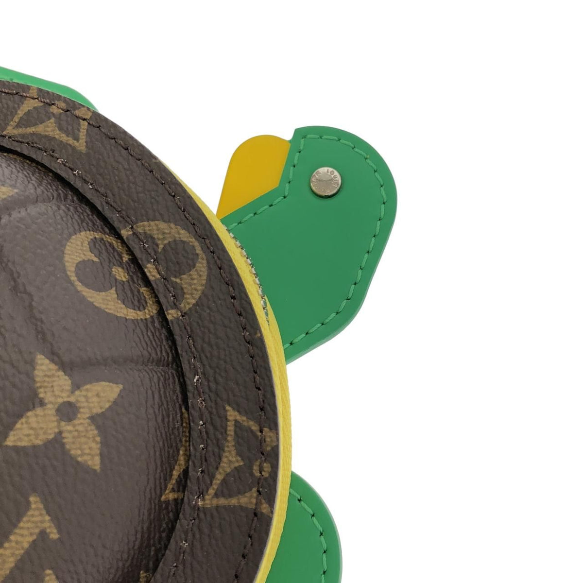 Louis Vuitton Monogram Reverse LV Turtle Coated Canvas Shoulder Bag