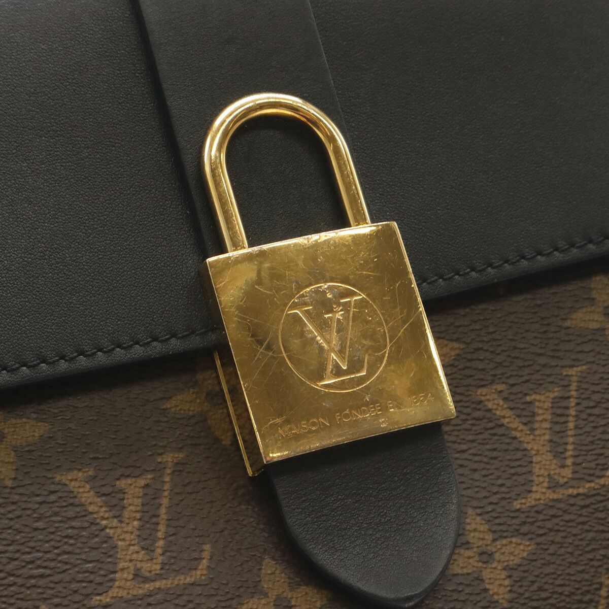 Louis Vuitton Rocky BB Monogram Handbag