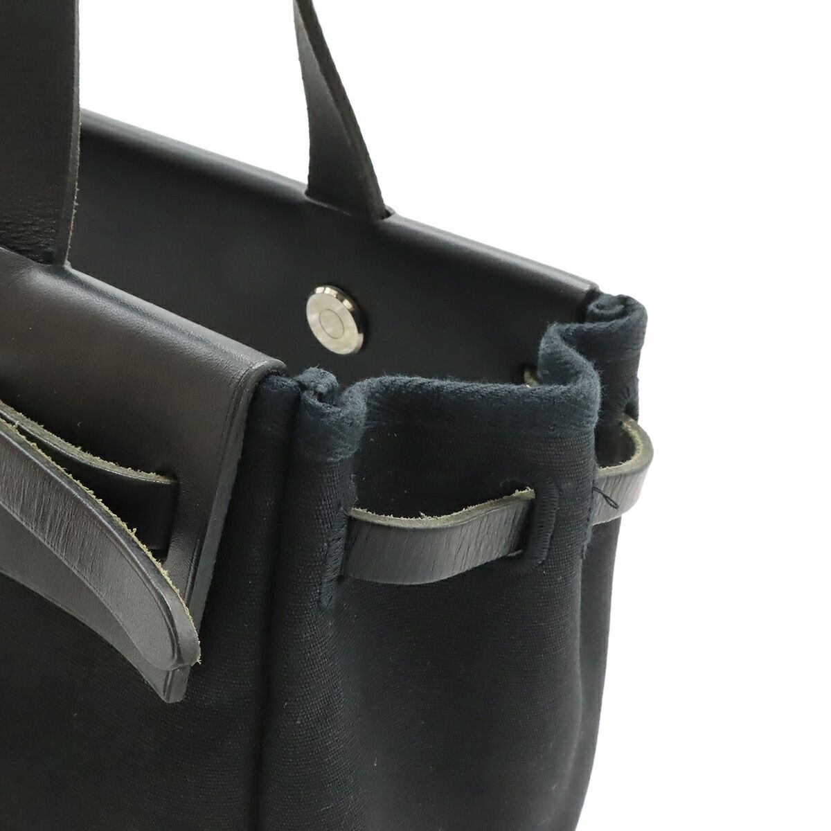 Hermes Herbag Cabas PM Canvas 2way Tote Bag