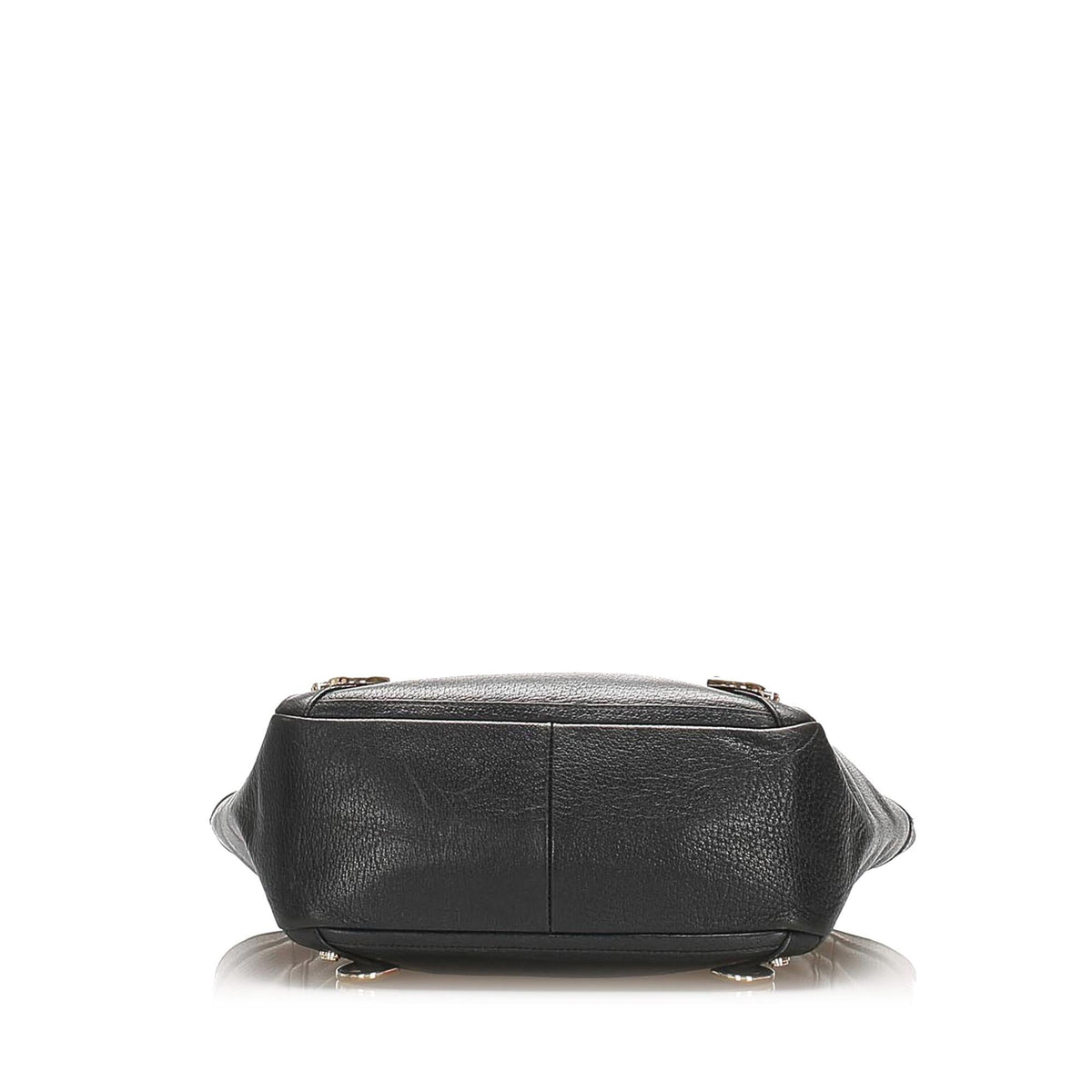 Gucci Abbey-D Ring Leather Handbag (SHG-22400)