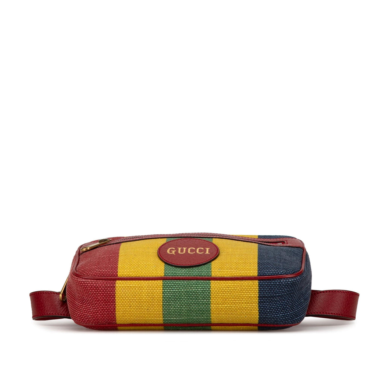 Gucci Baiadera Canvas Stripe Belt Bag