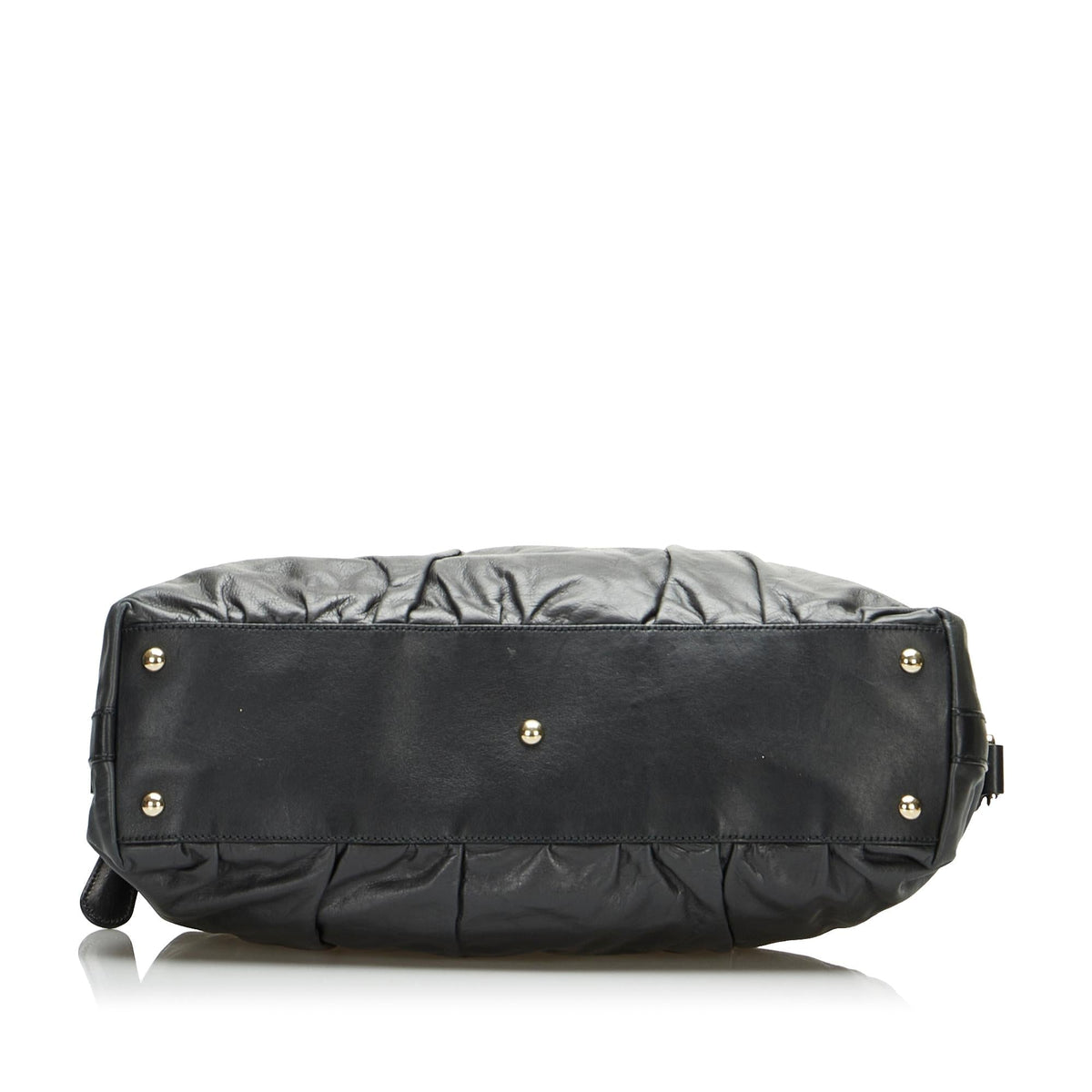 Gucci Bamboo Dialux Pop Satchel (SHG-PgirdF)