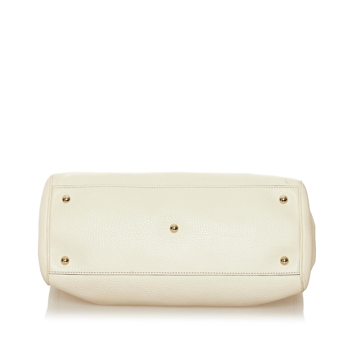 Gucci Bamboo Shopper Leather Satchel (SHG-34372)