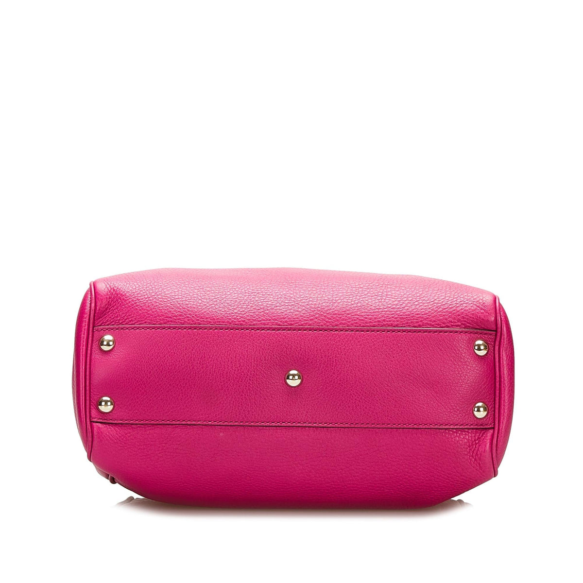 Gucci Bamboo Shopper Leather Satchel (SHG-35955)