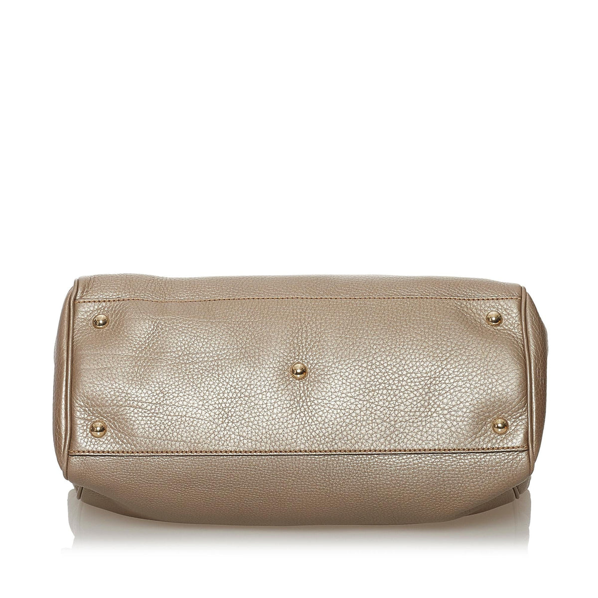Gucci Bamboo Shopper Leather Satchel (SHG-37608)