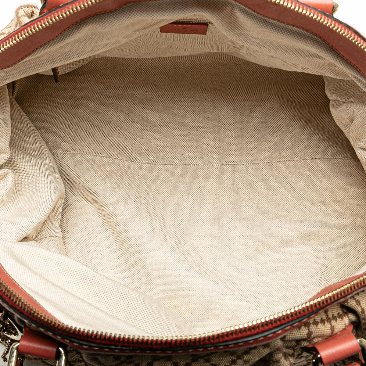 Gucci Diamante Canvas Sukey Satchel