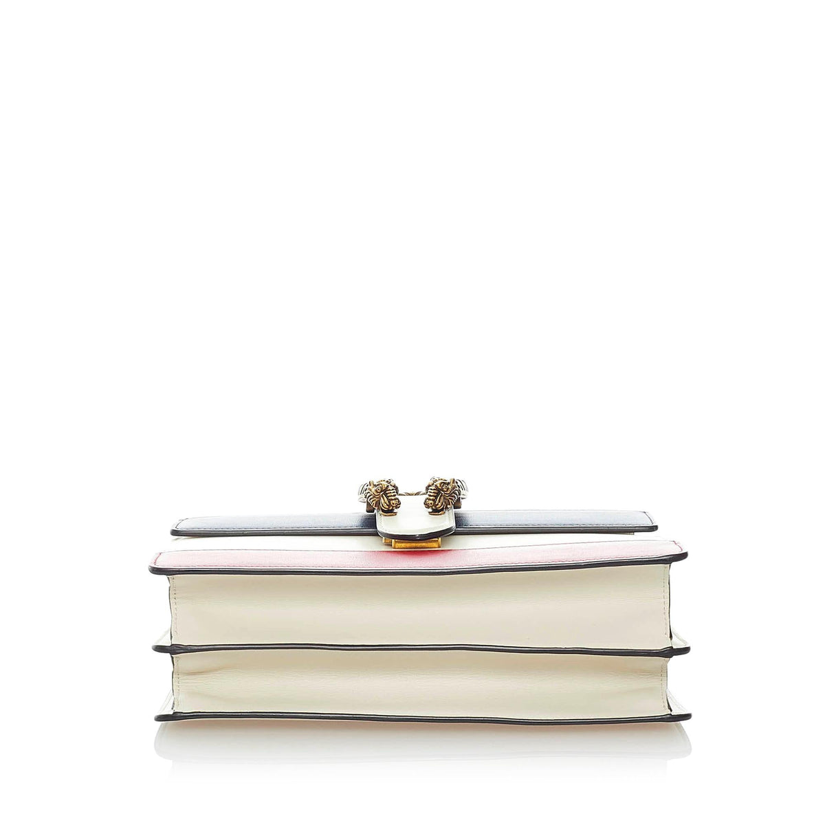Gucci Dionysus Bamboo Top Handle Leather Satchel (SHG-32019)