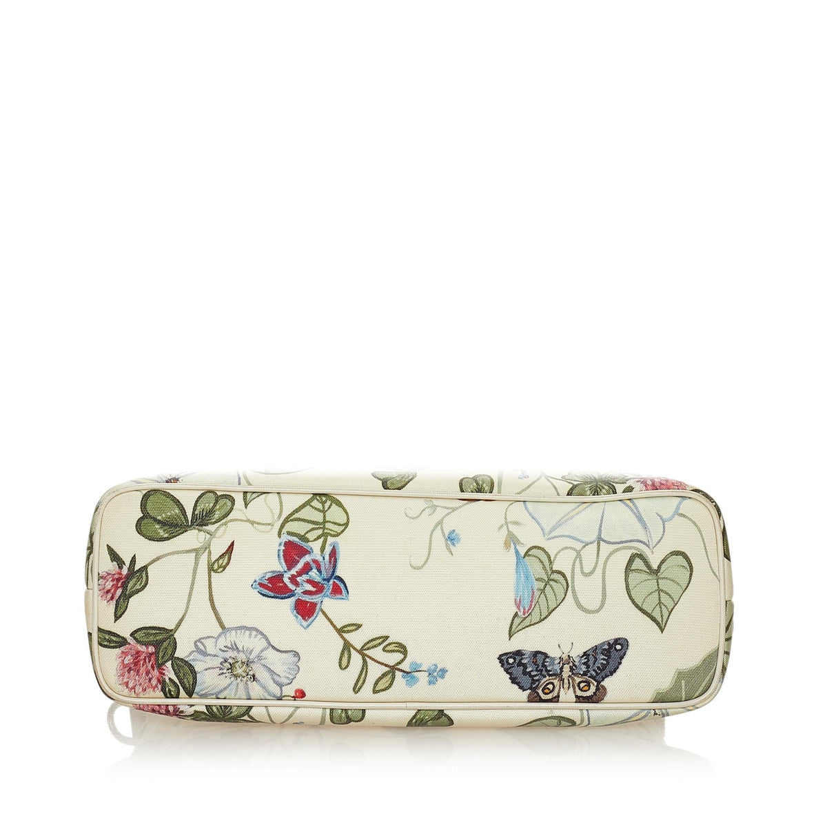Gucci Flora Knight Canvas Satchel (SHG-28053)