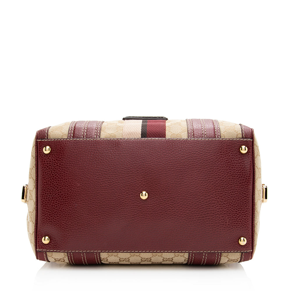 Gucci GG Canvas Aviatrix Boston Bag (SHF-20000)
