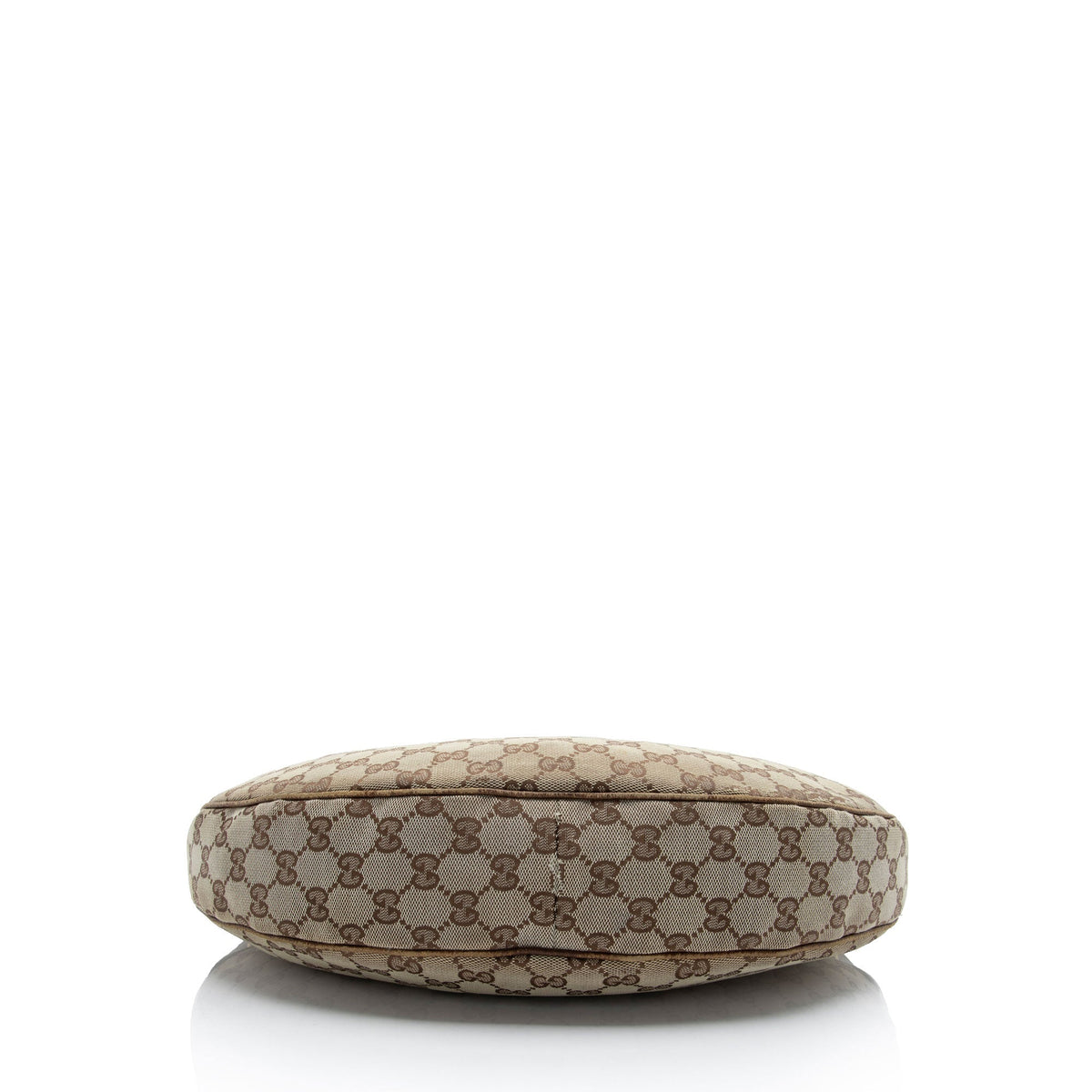Gucci GG Canvas Bamboo Half Moon Medium Hobo (SHF-6eqEZt)
