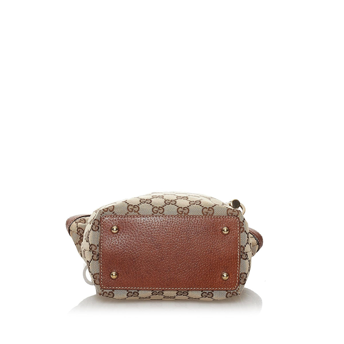 Gucci GG Canvas Bamboo Handbag (SHG-29861)