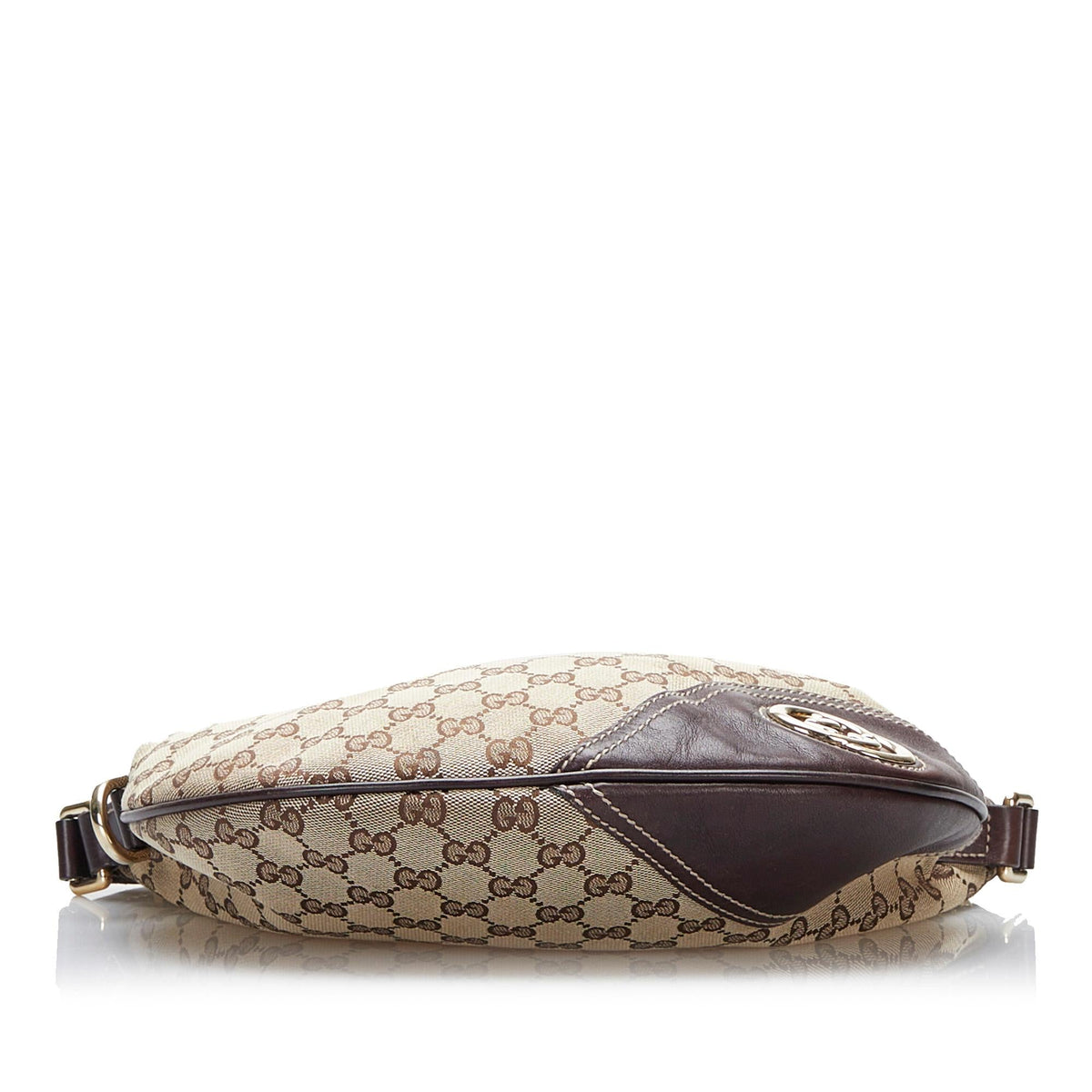 Gucci GG Canvas Britt Crossbody (SHG-gC3R2B)